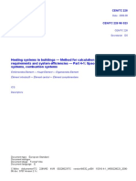 prEN15316-4-1 Space Heating Generation Systems-Combustion Systems