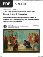 An Early Islamic Debate On Faith and Reason Is Worth Examining