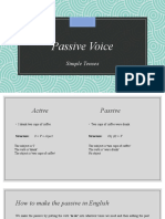 Passive Voice Simple Tenses