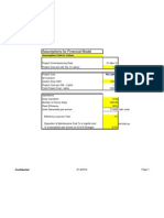 Financial Return of Investment - Crystaline V11