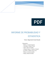 Informe de P&E