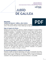 Texto de Trabajo 1 - Judío de Galilea - J. Pagola