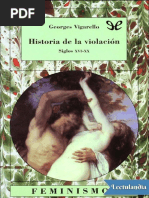 Historia de La Violacion Siglos XVIXX - Georges Vigarello