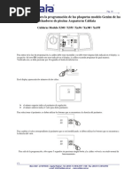 Programación Plaqueta G20 - Clientes