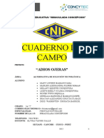 1 Cuaderno de Campo