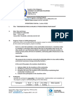 Operational Plan Template