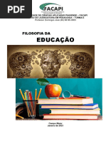 Apostila - Produzida - Filosofia Da Educação