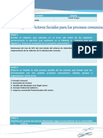 Mapeo de Actores Sociales para Los Procesos Comunicativos GUERRERO ALBERTH