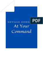 At Your Command Neville Goddard