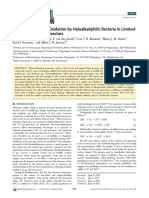 Pathways of Sulfide Oxidation by Haloalkaliphilic Bacteria in LimitedOxygen Gas Lift Bioreactors