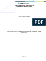 Relatorio de Estagio Clinica Odontologica Basica - Odontologia22.2