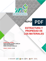 Producto Estructura y Propiedades de Los Materiales