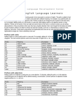 Prefixes ELLAccessible June 2020