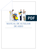 Manual de Auxiliar de Aseo