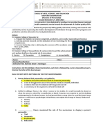 Midterms - Theories-of-Personality - Answer Key