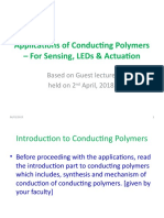 Conducting Polymers Guest Lecture Slides2018