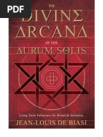 AURUM SOLIS - The Divine Arcana of The Aurum Solis - FOREWORD by Carl Llewellyn