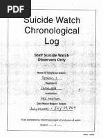 Epstein Suicide Log