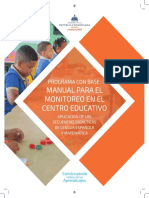 Af Manual para El Monitoreo en El Centro Educativo