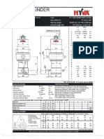 Hydraulic Cylinder PT 1 CV01