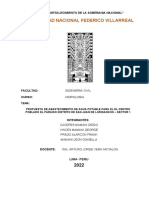 Universidad Nacional Federico Villarreal: "Año Del Fortalecimiento de La Soberania Nacional"