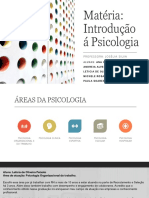 Trabalho de Introdução Á Psicologia