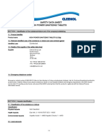 Hi Power Sanitizing Tablets MSDS