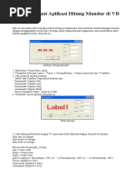 Cara Membuat Aplikasi Hitung Mundur Di VB 6