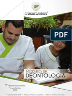 Modulo - Deontología Segundo Ciclo