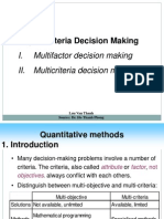 Ch12 Multi Criteria Decision Making