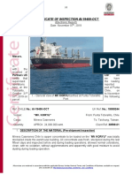 Ai-19400-Oct - MV Koryu - Certificate of Inspection - Totoralillo - 2019