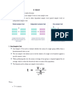 T-Test (Independent & Paired) 1