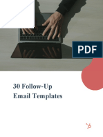 Follow-Up Email Templates 