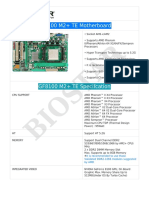 Biostar GF8100 M2+ Te Spec