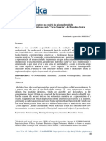 A Literatura No Cenário Da Pós-Modernidade - Ecos Do Fragmentário No Conto "Curso Superior", de Marcelino Freire