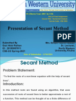 ID-20193007011 Presentation of Secant Method