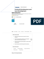 Arm Cortex-M Architecture and Software Development - Coursera