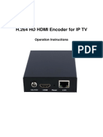 h.264 HD Hdmi Encoder For Ip TV