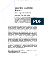 Entrevista Armando Jimenez Por Isabel Jaidar y Ma - Teresa Doring