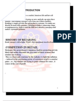 Competion in Retail: History of Retailing