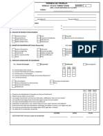 Permiso de Trabajo Rodillo Compactador