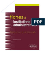 Fiches D'institutions Administratives EXTRAIT Dantonel Cor Nadine