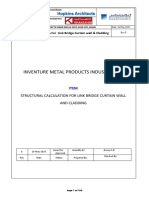 Calculation For Link Bridge Curtain Wall & Cladding R0