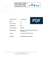 Magnetic Particle Testing Procedure