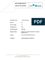 Non-Conformance Control Procedure