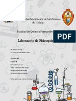 REPORTE Practica No. 1 Lab Fisicoquimica. Equipo 6