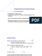 Carothers Theory - Step Polymerization