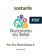 Recetario Nutriendomibebe