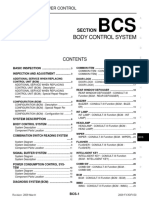 Body Control System: Section