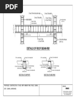 Details of Roof Beam-Rb1: 2 Nos.16 MM Dia (Extra Top) 2 Nos.12 Dia Alth 2 Nos.12 Dia Alth 2 Nos.12 Dia + 2 Nos.16 Dia